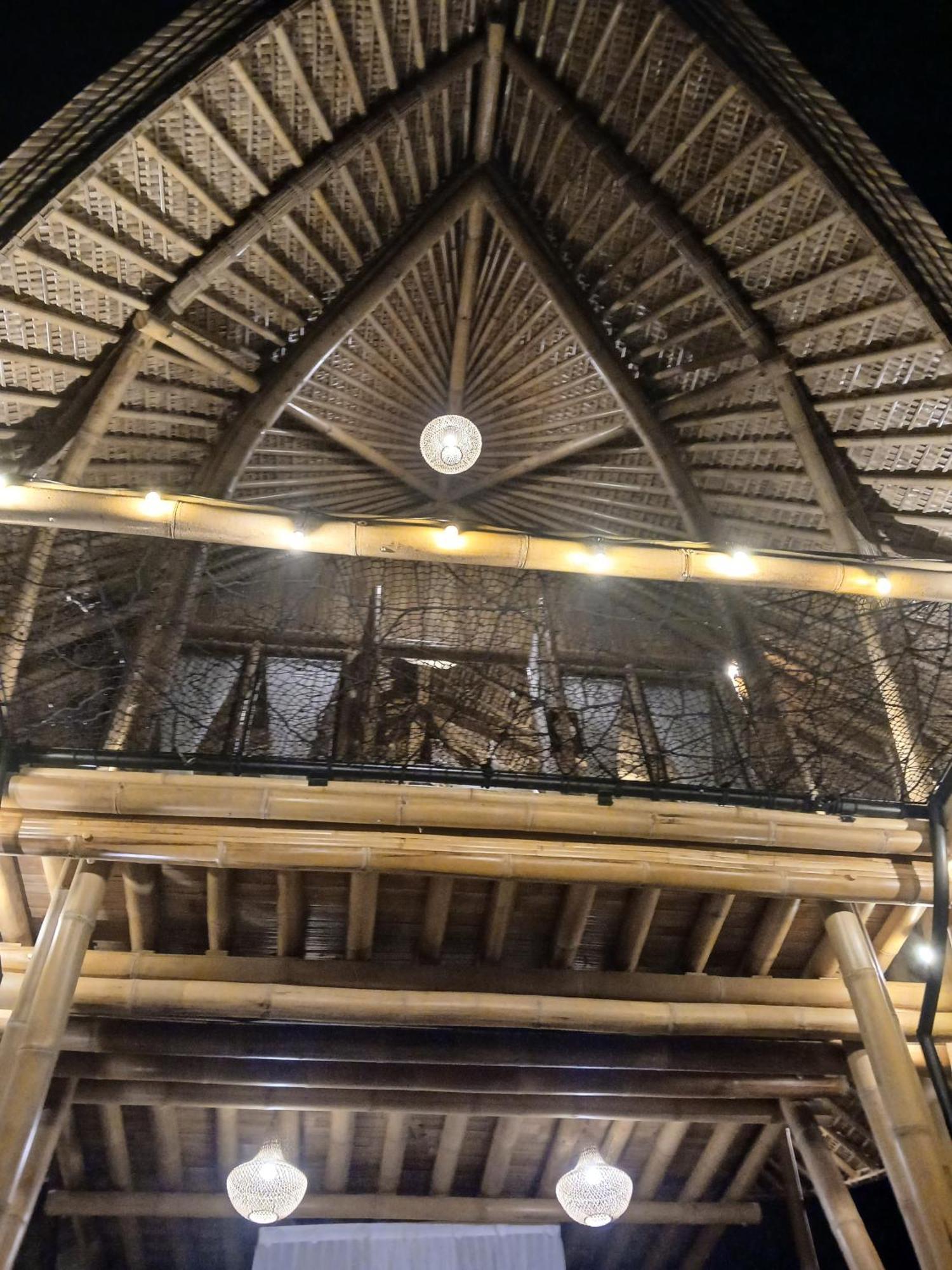 Danaswari Bali Bamboo House Villa Selat Exteriör bild