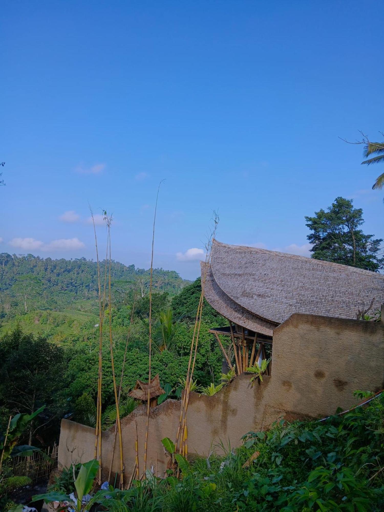 Danaswari Bali Bamboo House Villa Selat Exteriör bild